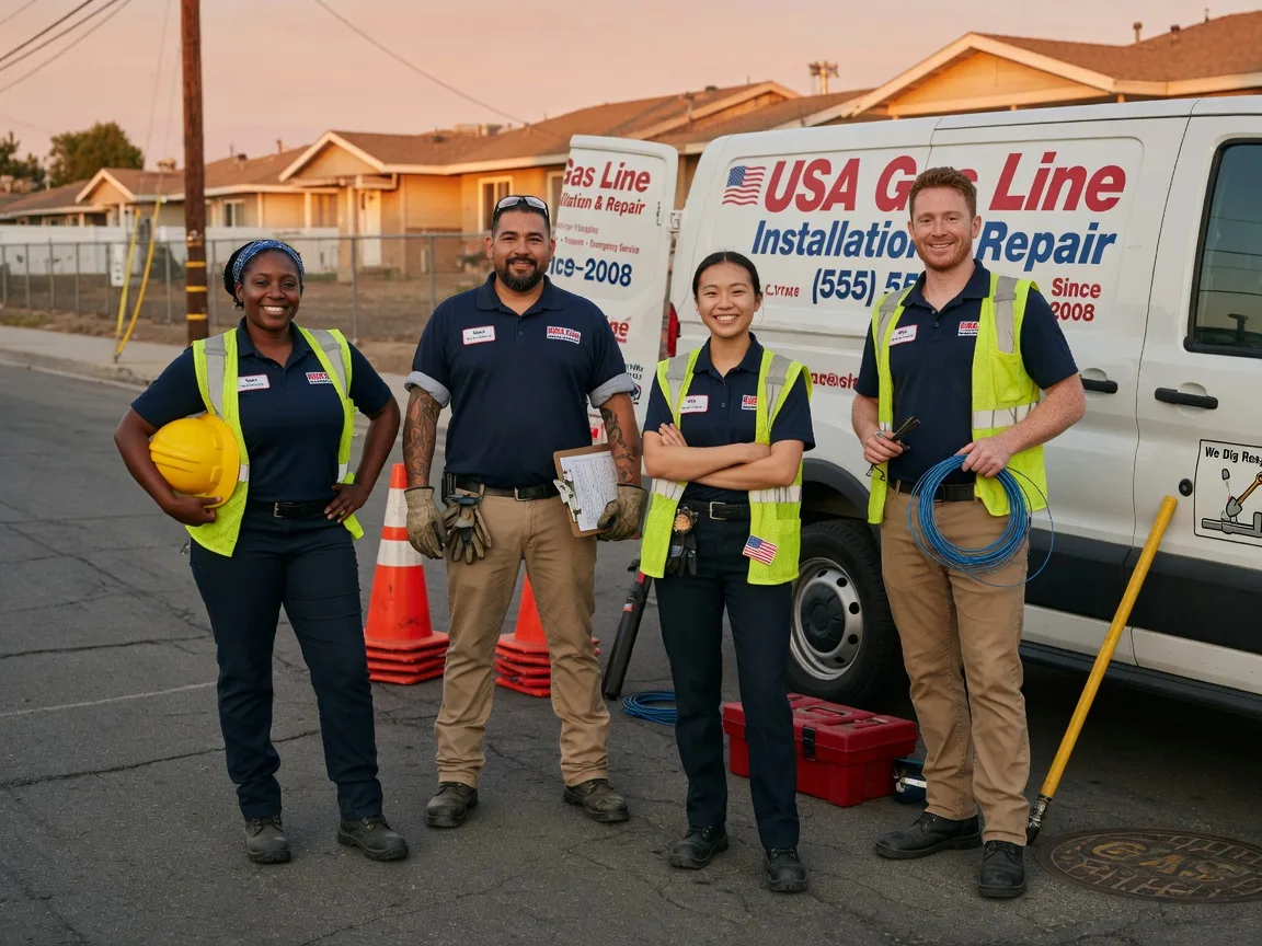 Gas Line Installation company in Toledo, IA